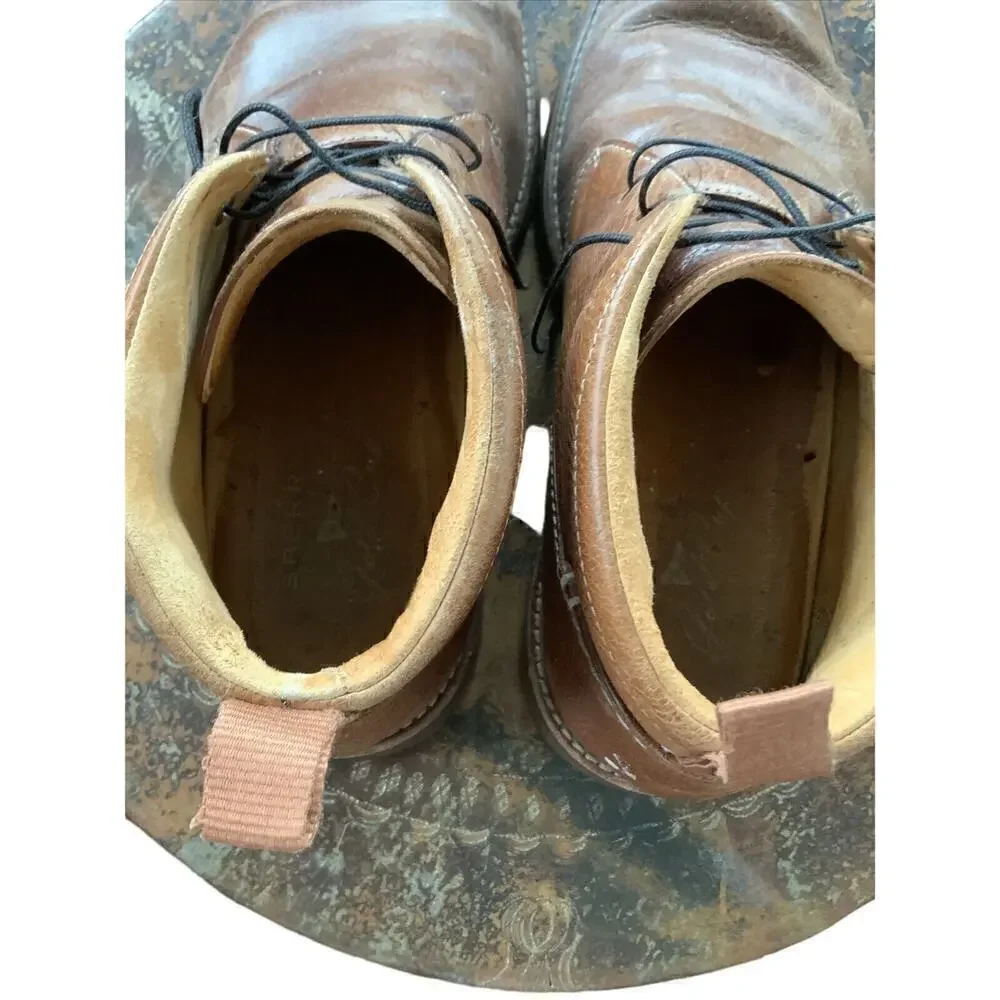 Sperry Top-Sider Mens Ankle Boat Chukka Boots Brown Gold Cup Oxford 10 M